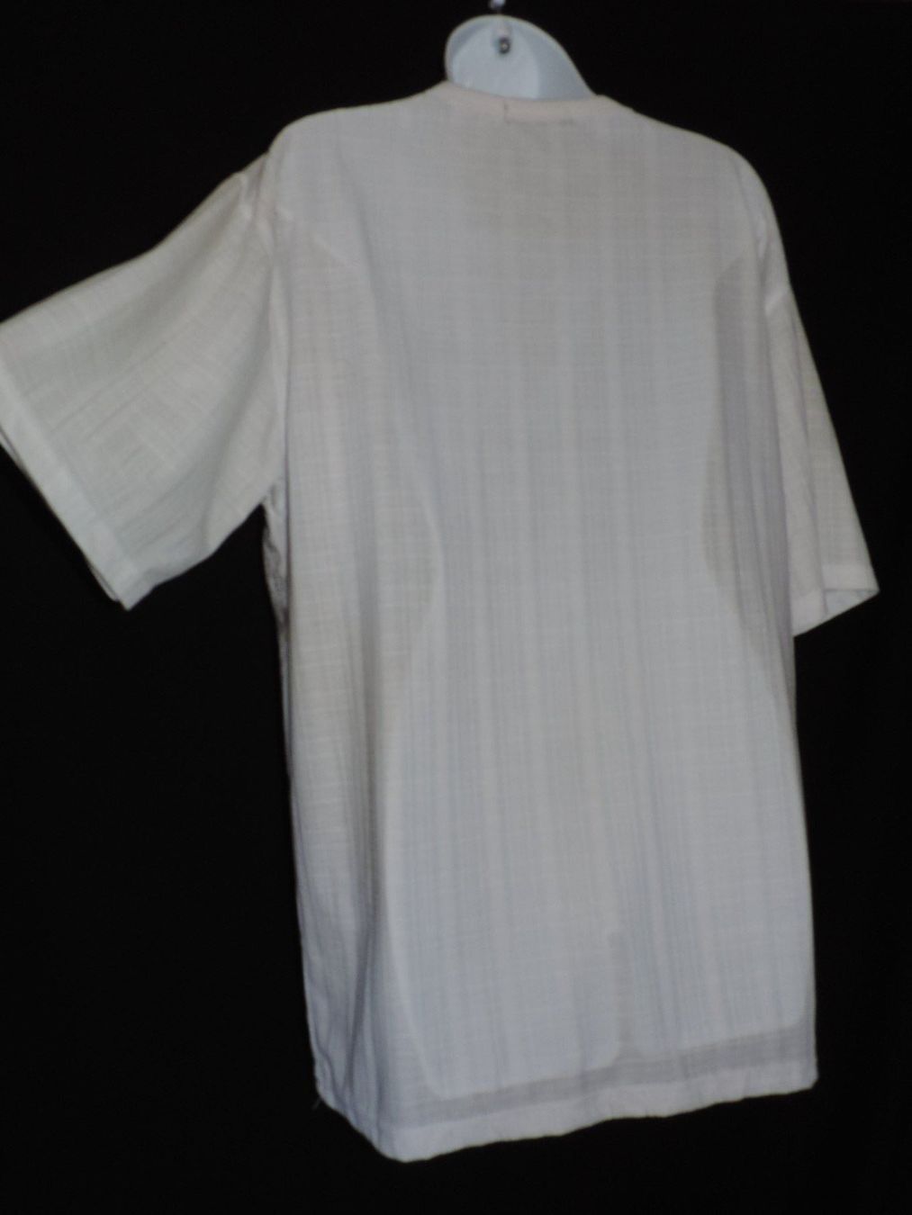 Hemden: T-shirt léger blanc à rayures grises – Gebraucht aus Genève von Axelle333 7