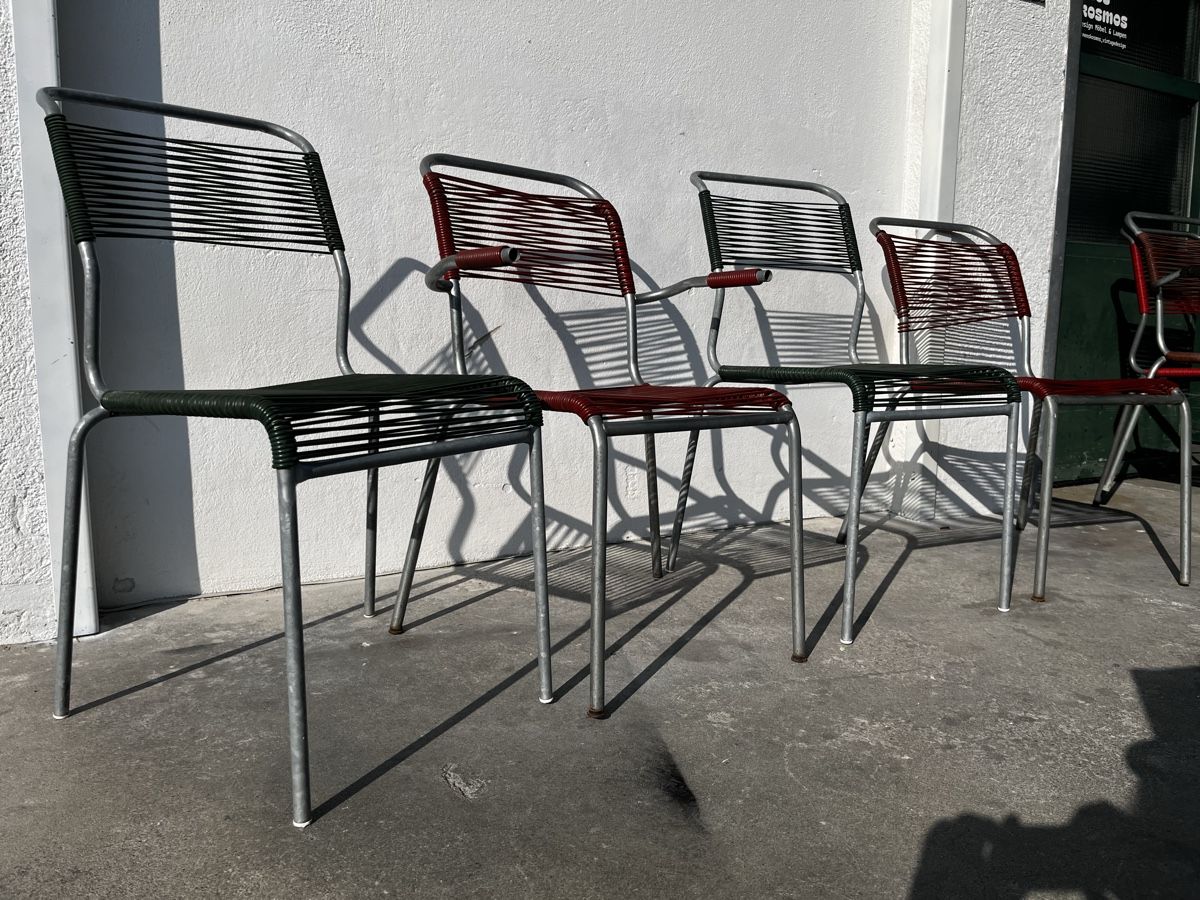 Schaffner Fauteuils: 4 Spaghetti Stühle Schaffner Vintage – D'occasion à Bern par fotolog111 1