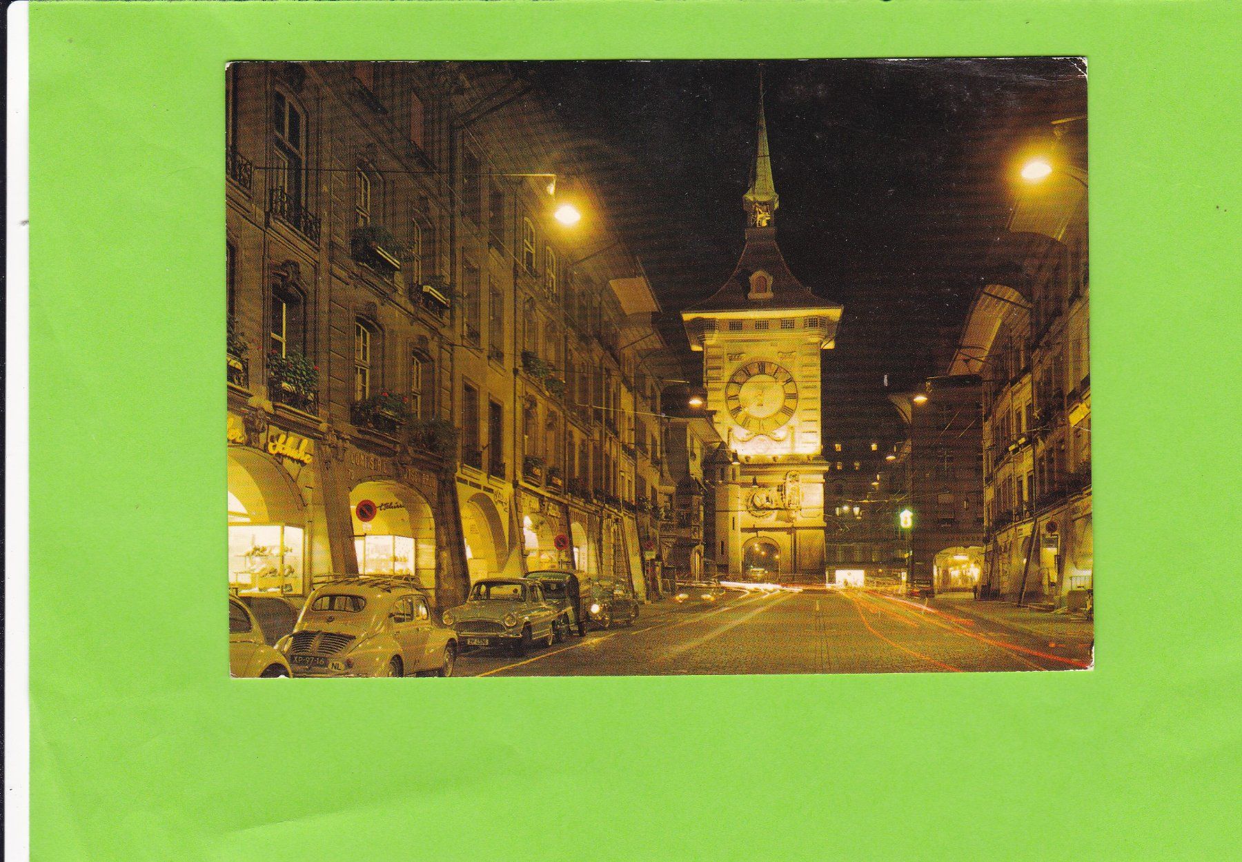 Cartes postales: Bern-Zeitglockenturm-Oldtimer-Nacht – D'occasion à St. Peterzell par neckertal
