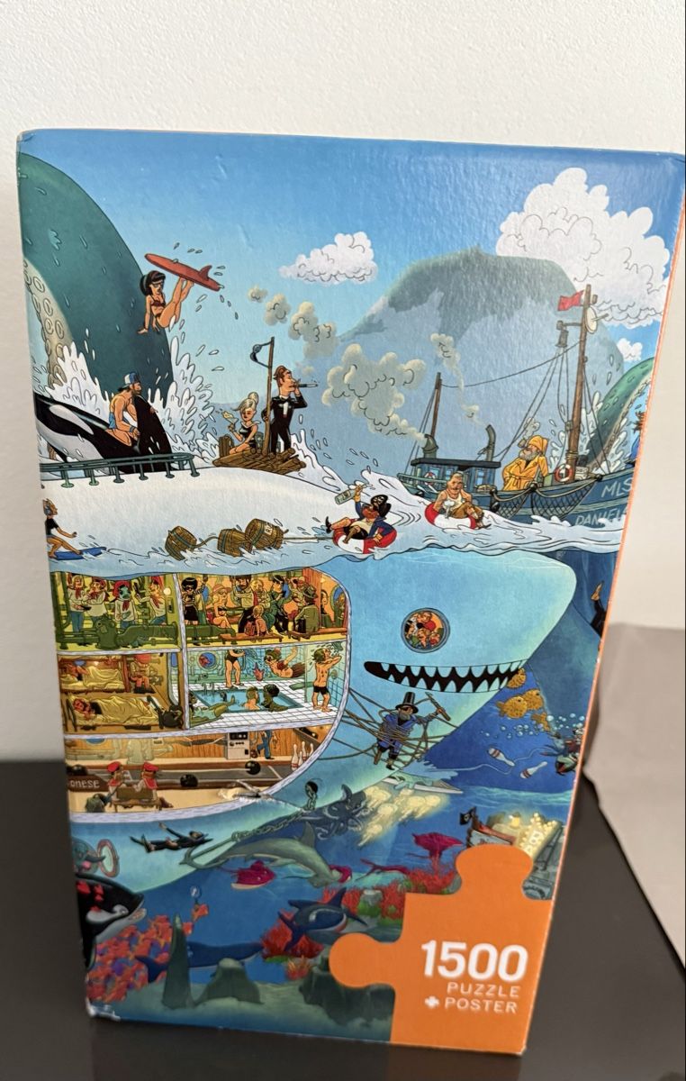 Heye Puzzle: HEYE 1500 PUZZLE  Shark Star – Usato da Pfeffikon LU venduto da pepino17 1