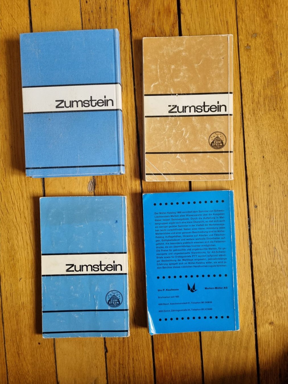 Bücher: Zumstein Bücher briefmarken Müller Katalog – Gebraucht aus Schaffhausen von Leveron13 5