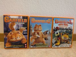 Garfield DVD Collection 3 Movies Set English Language