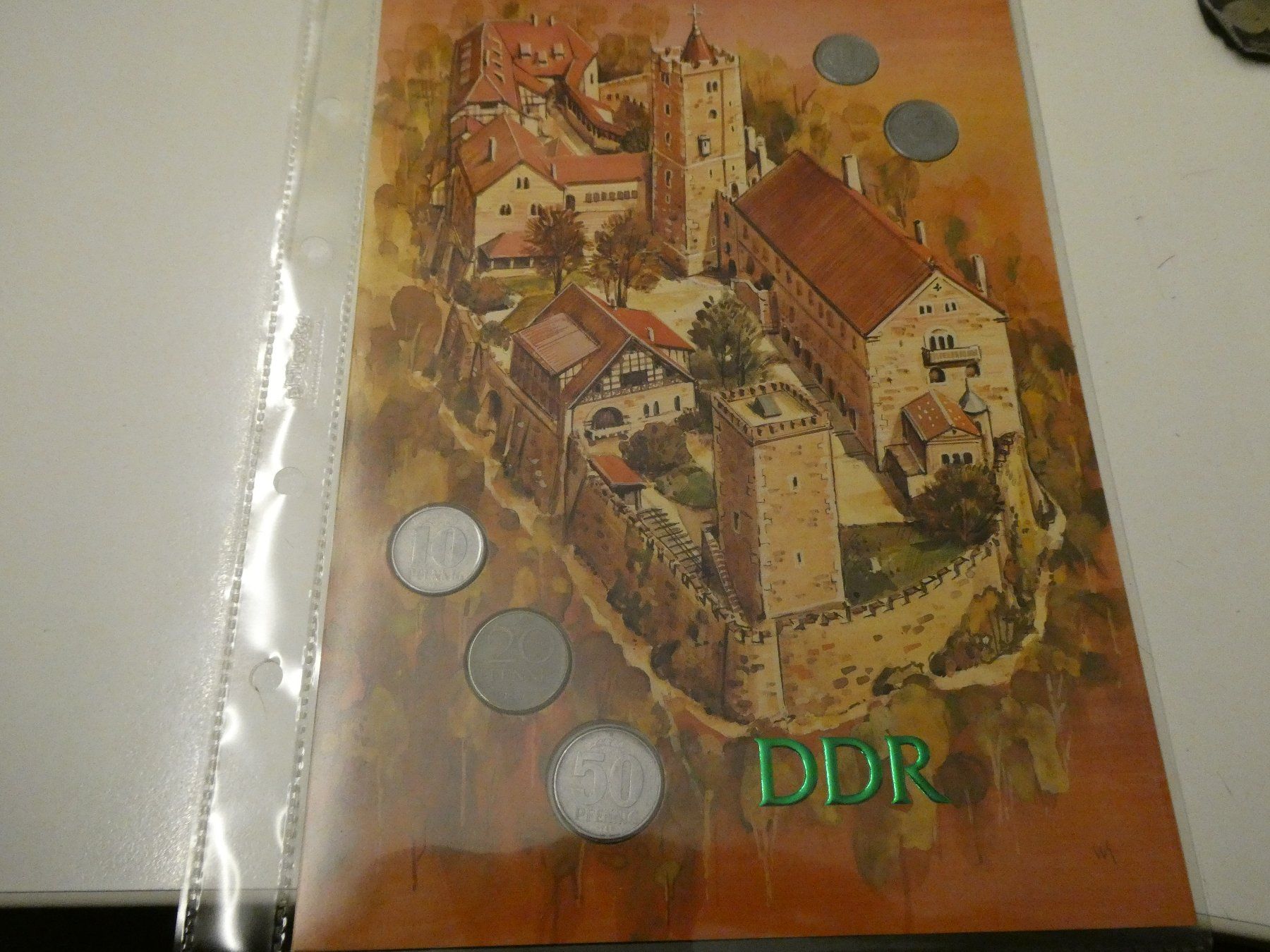Tutti le monete: DDR, Münzsatz Kleinmünzen – Usato da Hinterforst venduto da Rohusri