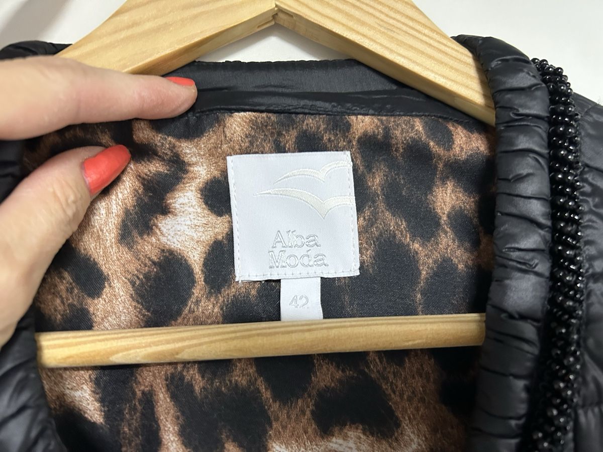Giacche: Schwarze Steppjacke Grösse 40/42  Leopardenmuster – Nuovo (secondo la descrizione) da Muttenz venduto da cho_xj52 2