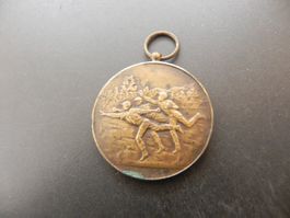 Alte Medaille Eiskunstlauf