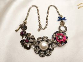 Statement-Kette im Vintage-Stil-Elegante Halskette