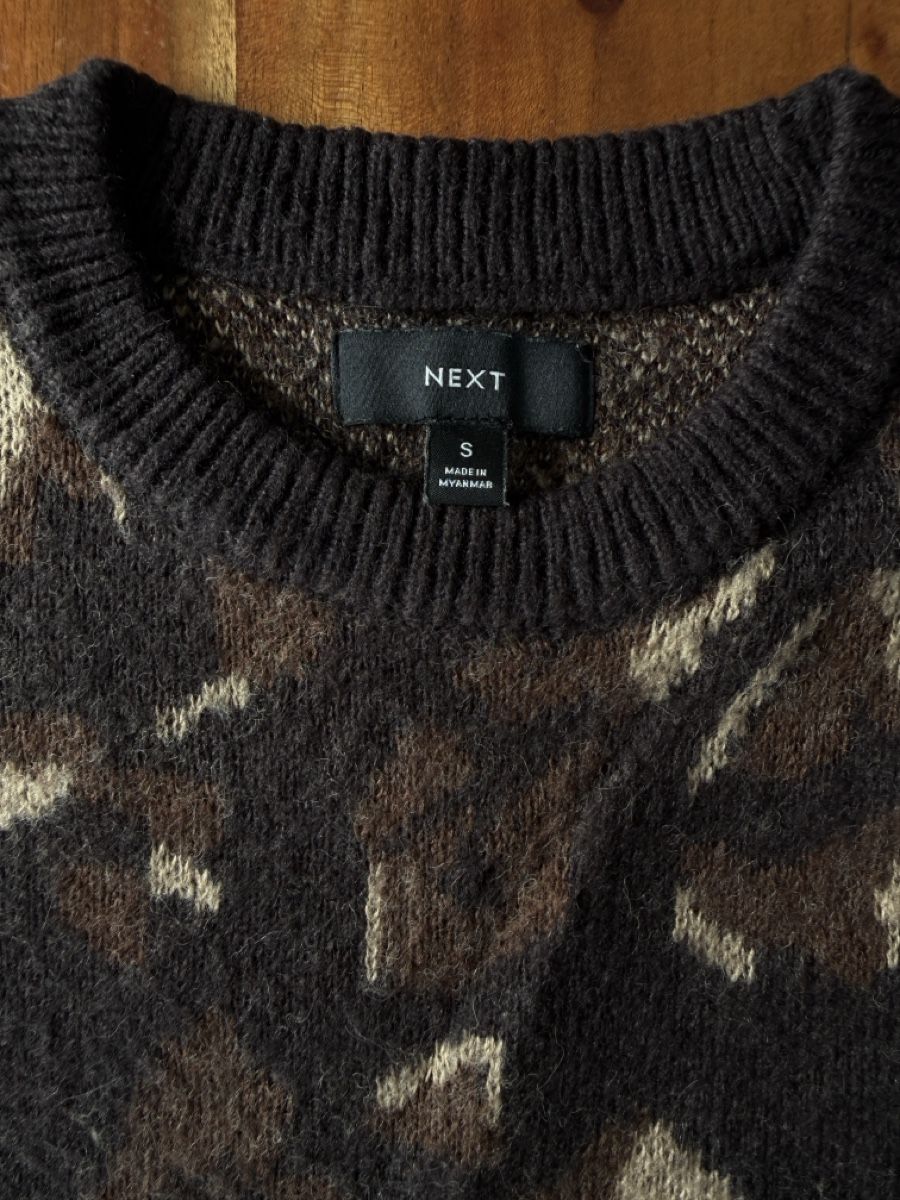 Next Pullover & Sweatshirts: Next Leo Pullover braun/schwarz, Grösse S – Gebraucht aus Neuendorf von Bleu_primitif 2