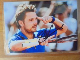 Stan WAWRINKA, original Autogramm / autographe