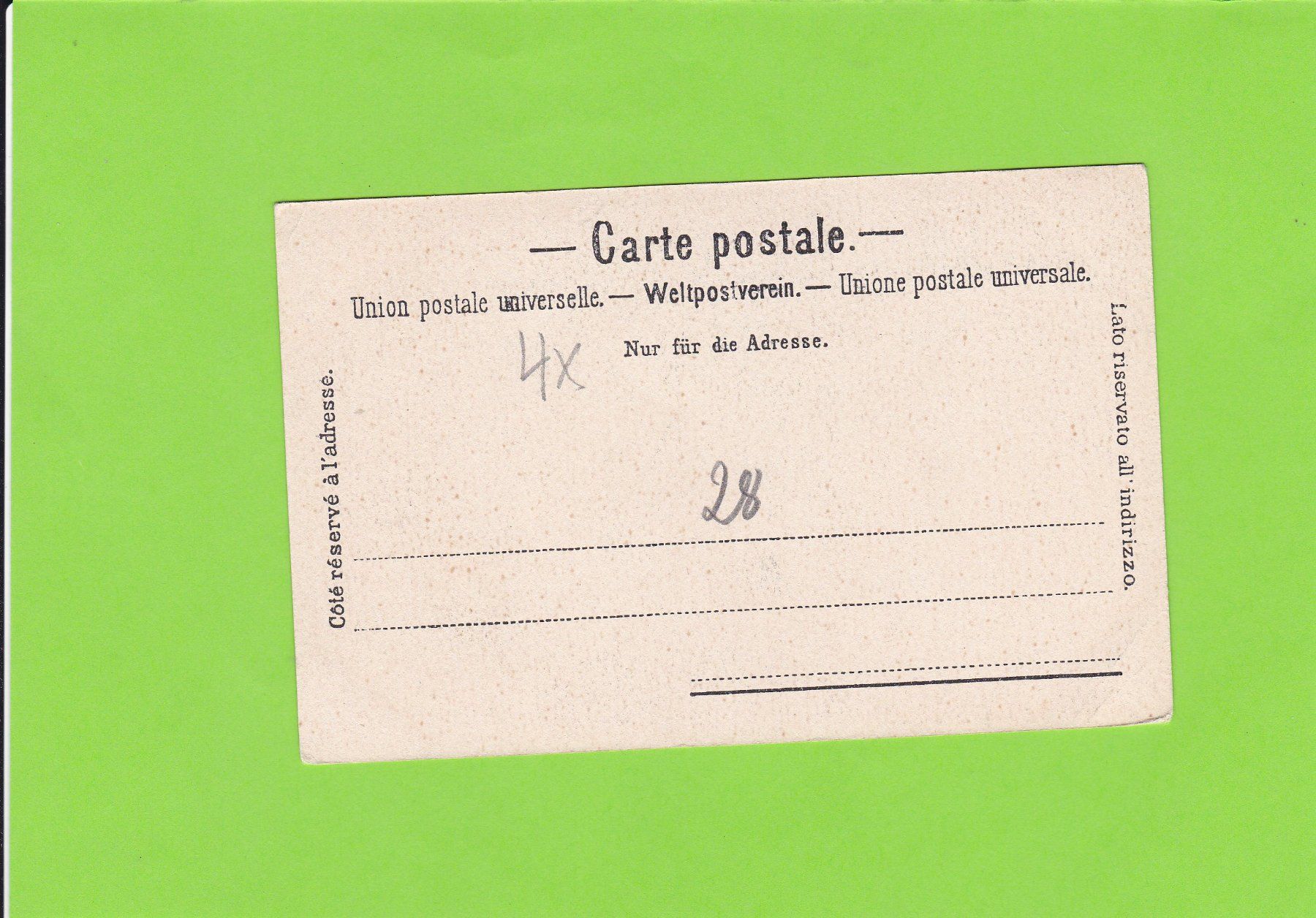 Cartoline postali: Löwendenkmal-Luzern – Usato da St. Peterzell venduto da neckertal 1
