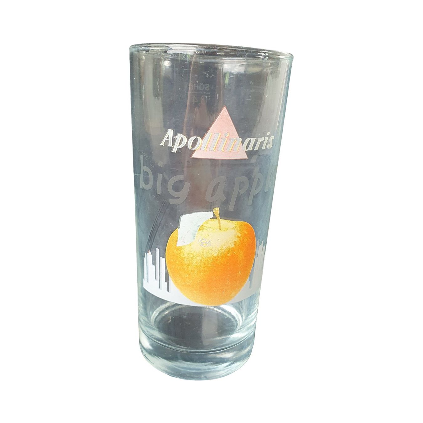 Bicchieri: APOLLINARIS Trinkglas big apple – Usato da Wangen b. Olten venduto da Restwert_Wangen 1
