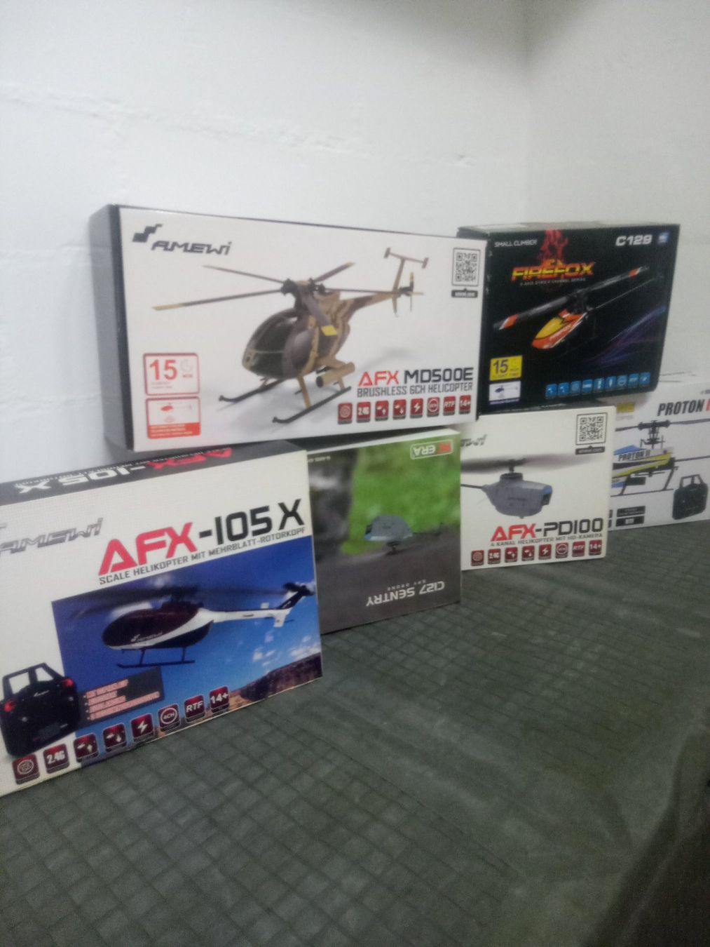 RC Kits de montage: Diverse Heikopter – D'occasion à Winterthur par Butterflai