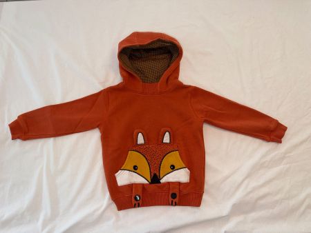 Kaputzenpullover mit Fuchs 116 von Du pareil au même
