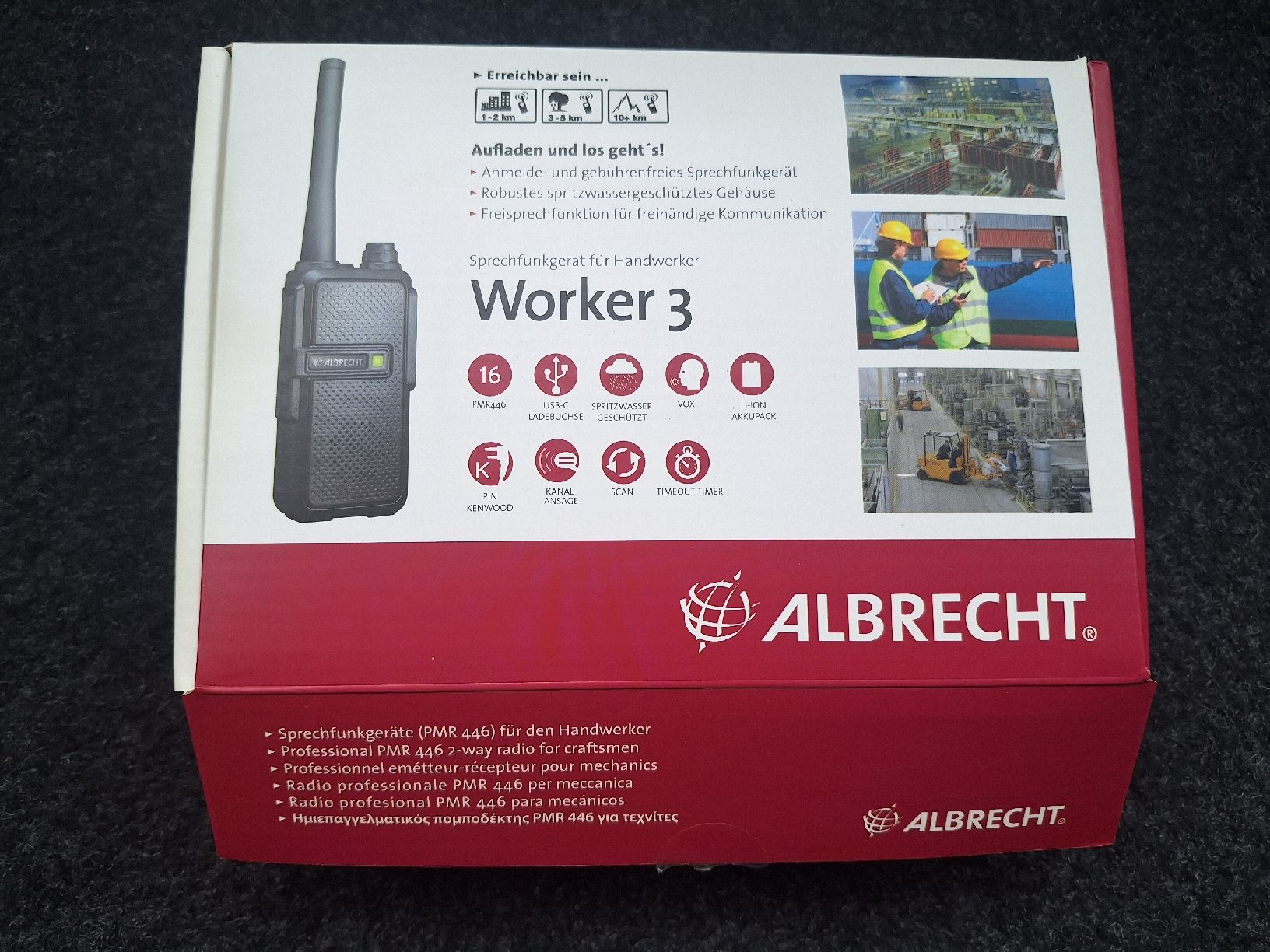 Radiocomunicazione: FUNKGERÄT ALBRECHT TOP ZUSTAND – Usato da Niederwangen BE venduto da pfiff02 4