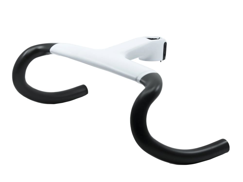 Carbon Lenker-Vorbau 31,8 Mm - 6/17 Grad Winkel, 70-130 Mm, T800+T1000  Carbon Fr MTB & Rennrad, Schwarz