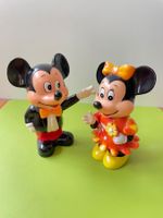 Vintage 2x Figur Sparkasse Kässeli Disney Mickey Minnie WDP