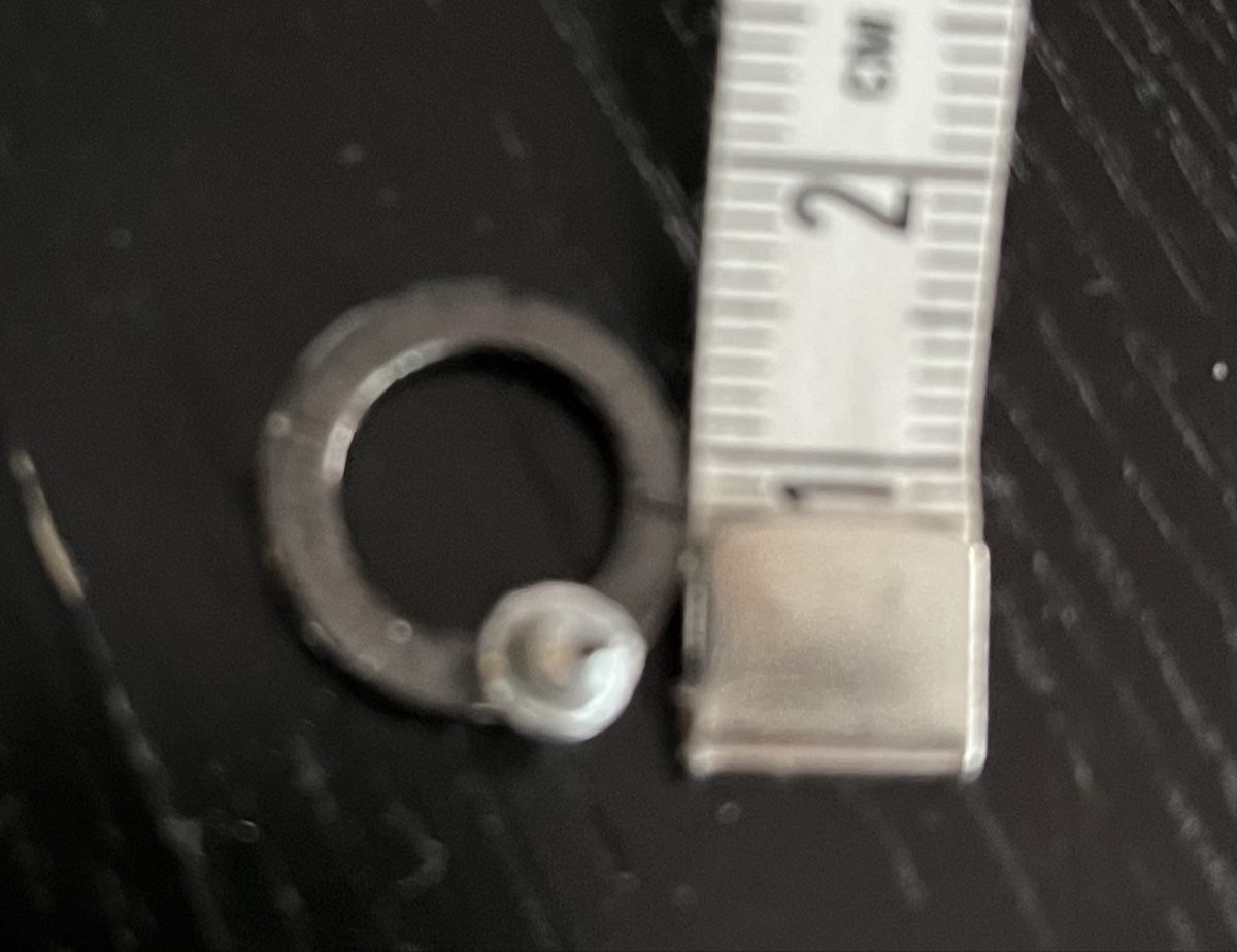Orecchini pendenti & Orecchini a lobo: Hübsche Ohrstecker mit Markasit / Gunmetal / anthrazith – Usato da Biel/Bienne venduto da LadyDita 1