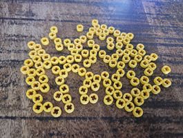 lego 4265c lot de 100 pièces Yellow Technic Bush 1/2 Smooth