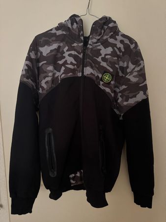 Herren Jacke getarnt schwarz Grösse M guter Zustand