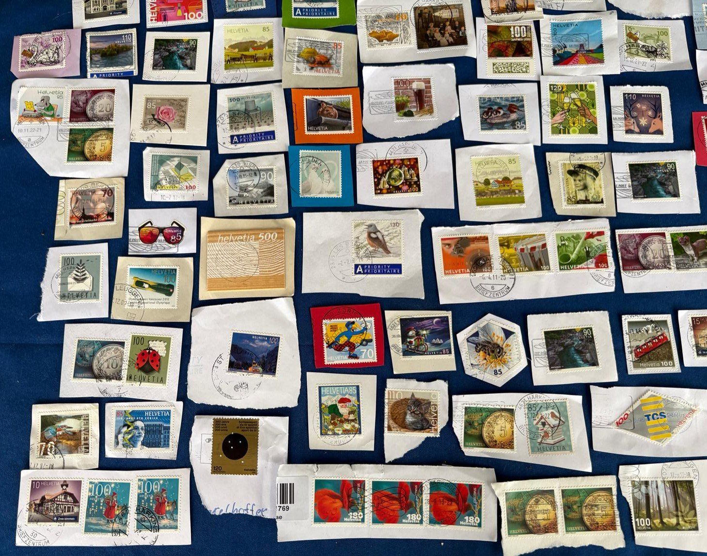 Tous les timbres: LOT SCHWEIZER BRIEFMARKEN – D'occasion à Ostermundigen par Wyatt-Earp 7
