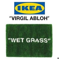 Teppich - Virgil Abloh X IKEA "WET GRASS" 195cm X 132cm