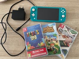 Nintendo Switch inkl. 3 Spiele (Tetris, Animal Crossing etc