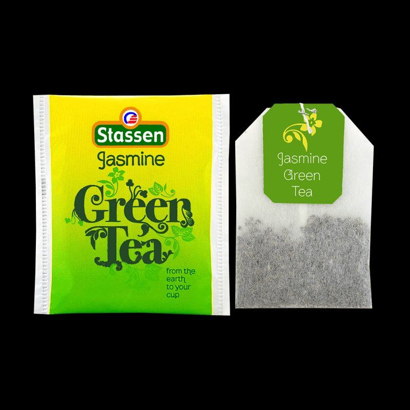 Cibi & Specialità: Stassen - Jasmine Green Tea - Gastro-Teebeutel – Nuovo e nell'imballaggio originale da Gampelen venduto da Geschenkxy 3