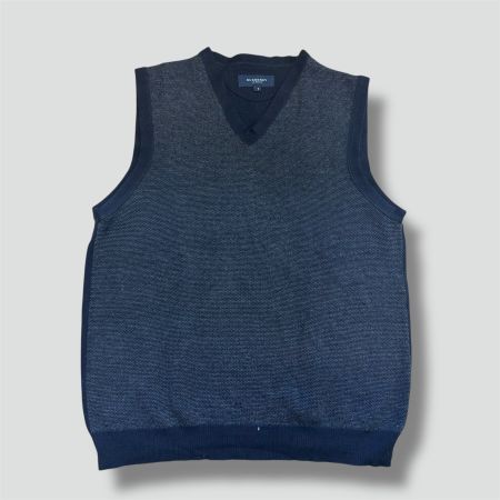 Burberry London knitted vest vintage strickveste gilet 90s
