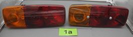 SAW Oldtimer Blink-Brems-Schluss-Kennzeichen Leuchte, Nr. 1a