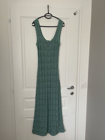 Robe longue d'été ZARA, taille M, vert d'eau