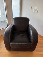 hochwertiger Retro-Ledersessel