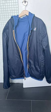 Wendbare Jacke K-Way blau 