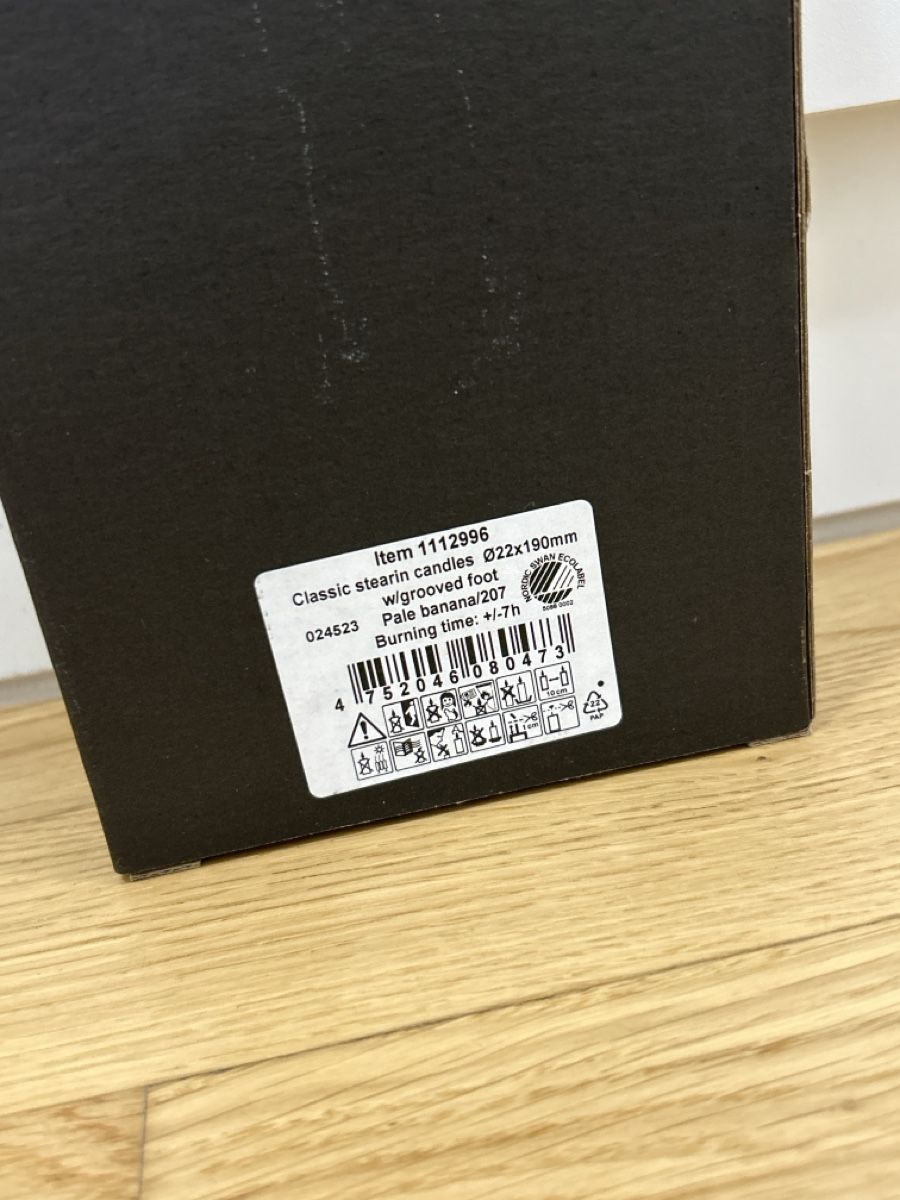 Kerzen: Kerzen pastell gelb – Neu und originalverpackt aus Hunzenschwil von happy07201 1