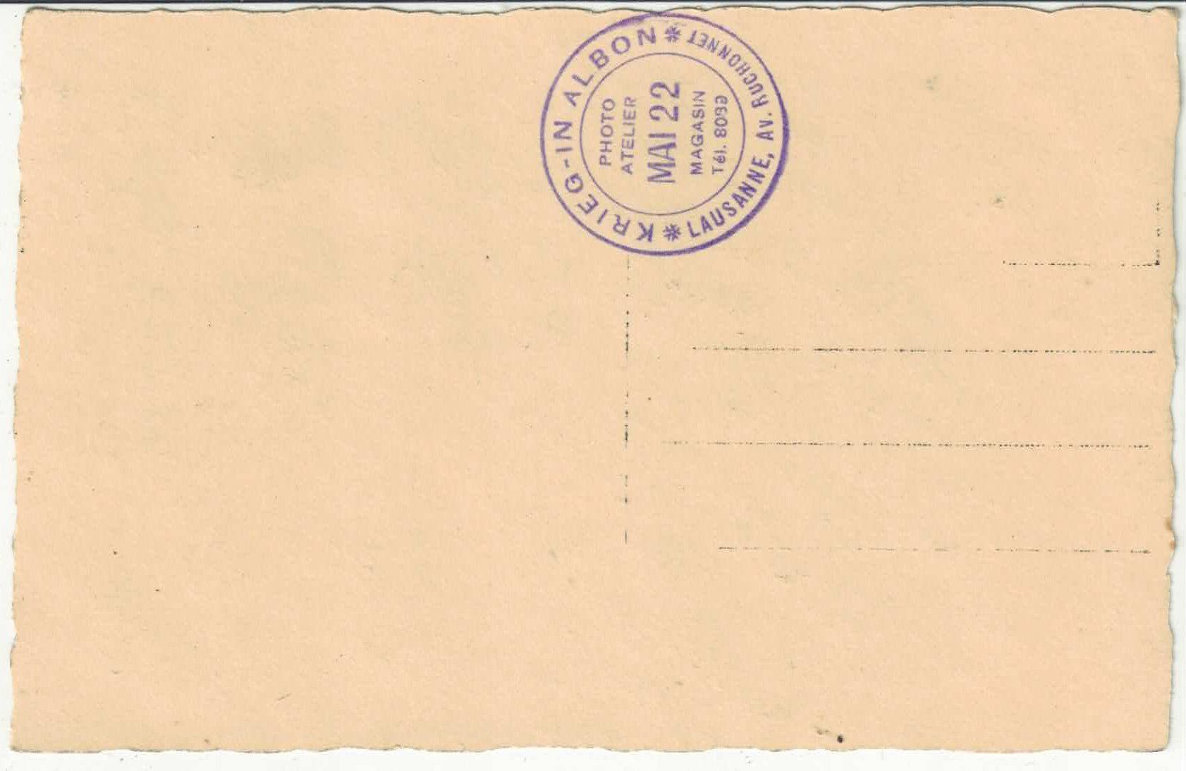 Cartes postales: Cabane de Barberine sous la neige – D'occasion à Ettingen par Kartenplanet 1