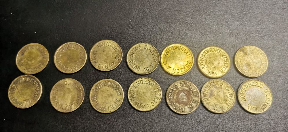 Bier Token 14 Stück, 