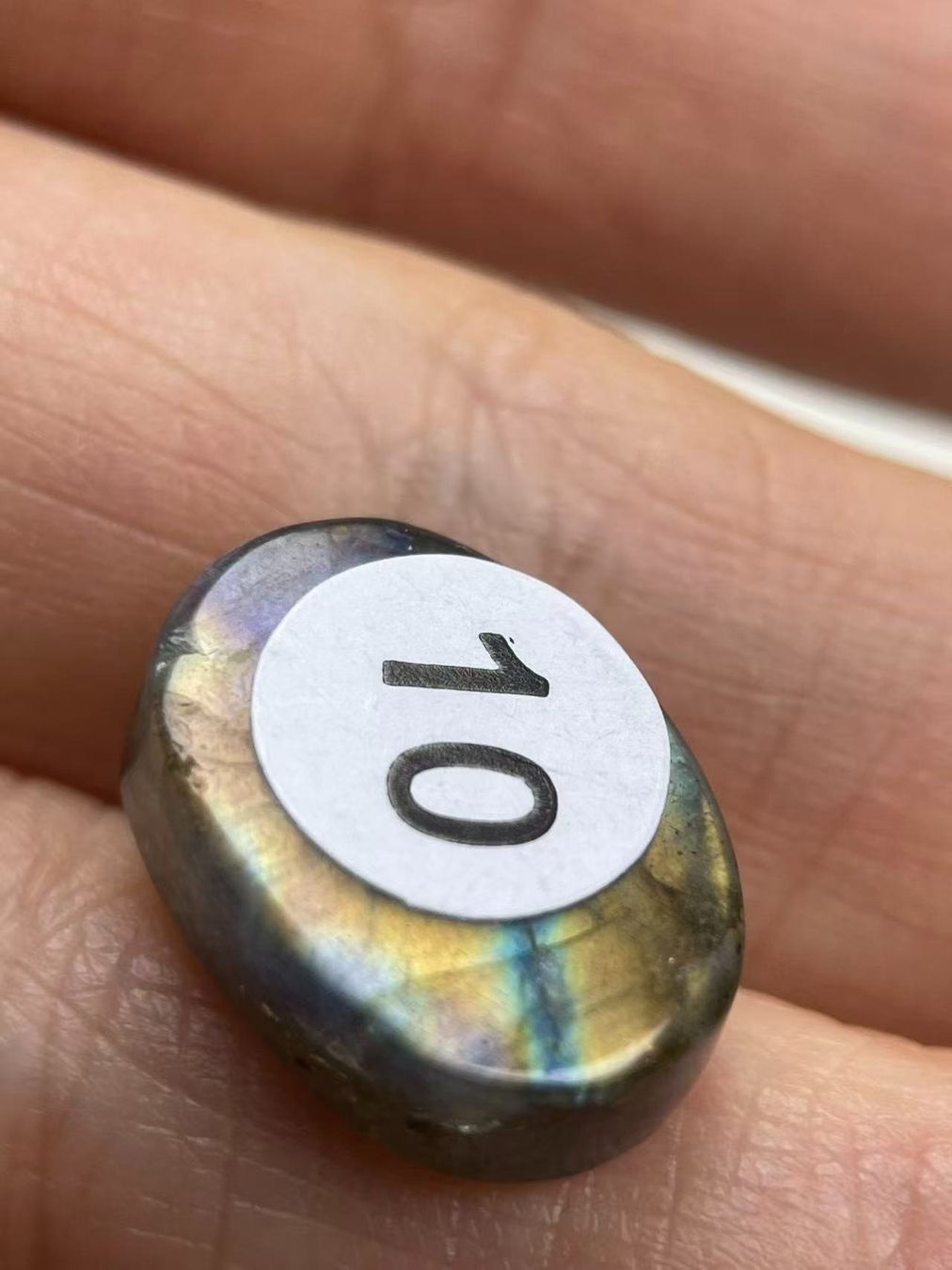 Edelsteine: Premium Labradorit Cabochon – Neu und originalverpackt aus Schiers von sisikristall 1