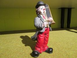 Gilde Clown Musiker Der Posaunist ohne OVP