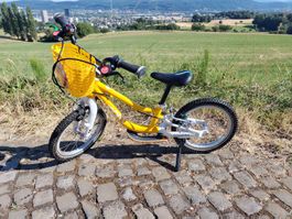 Kinderfahrrad Woom 1 Plus gelb Guter Zustand