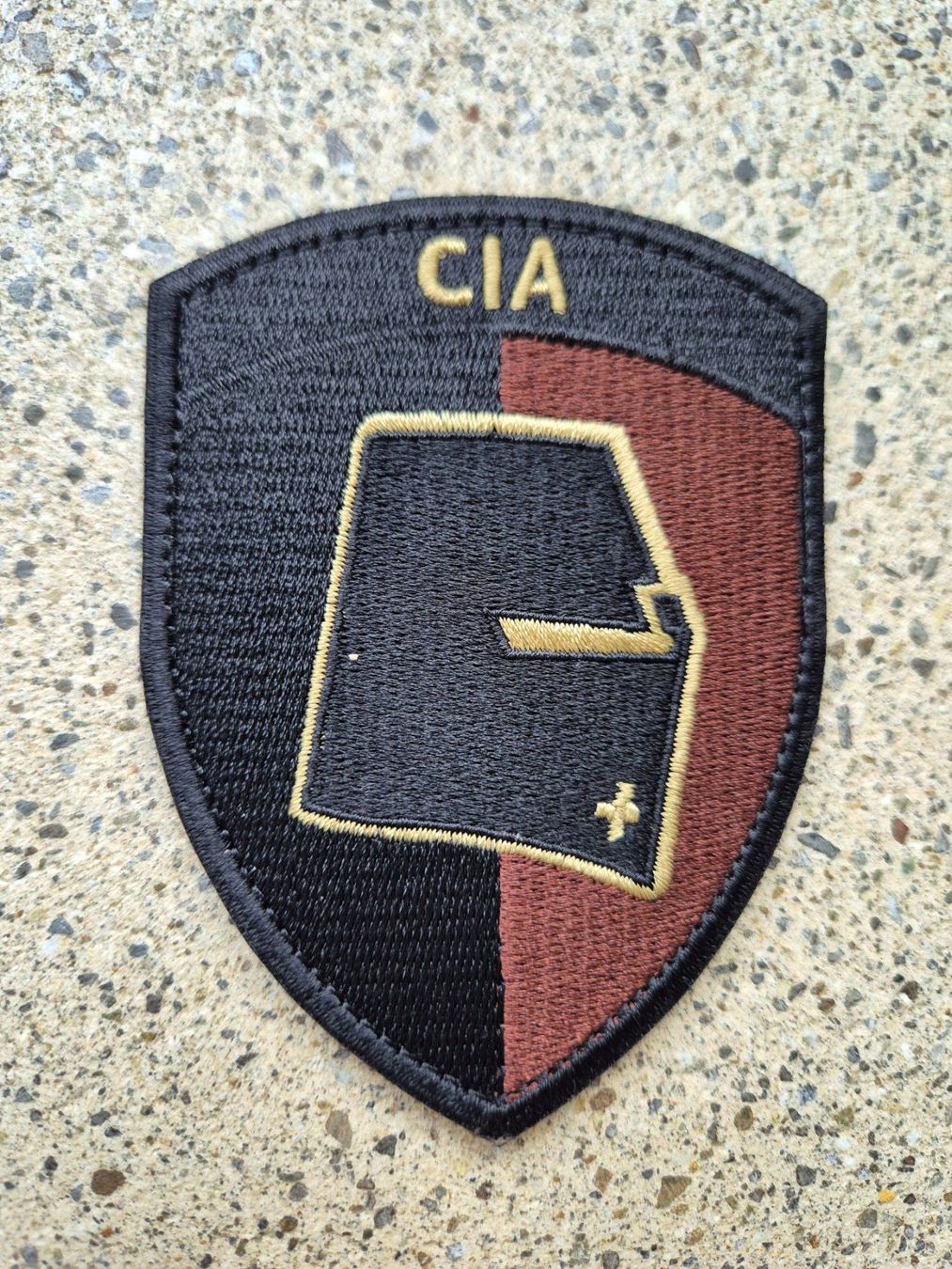 Schweizer Armee Placchette & Badge: *** Badge CIA mit klett *** – Nuovo e nell'imballaggio originale da Riedholz venduto da fr_sIruP