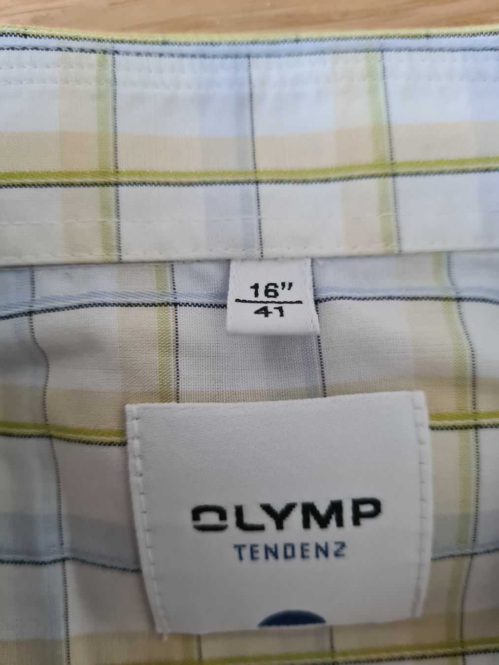 Camicie: Kurzarmhemd OLYMP Tendenz Grösse 41 – Usato da Horw venduto da Mirii91 3