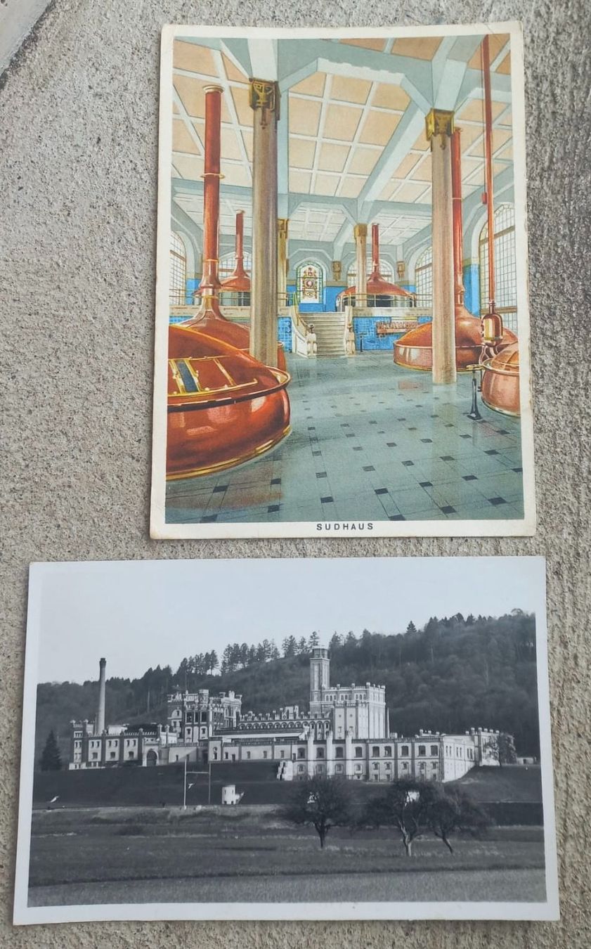 Cartoline postali: 2 AK Feldschlösschen Rheinfelden – Usato da Burgdorf venduto da glasrabe01