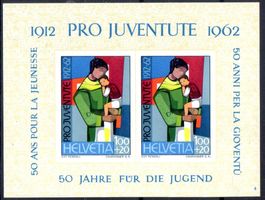 50 JAHRE FÜR DIE JUGEND BLOCK 1962 ** POSTFRISCH ** - CL67