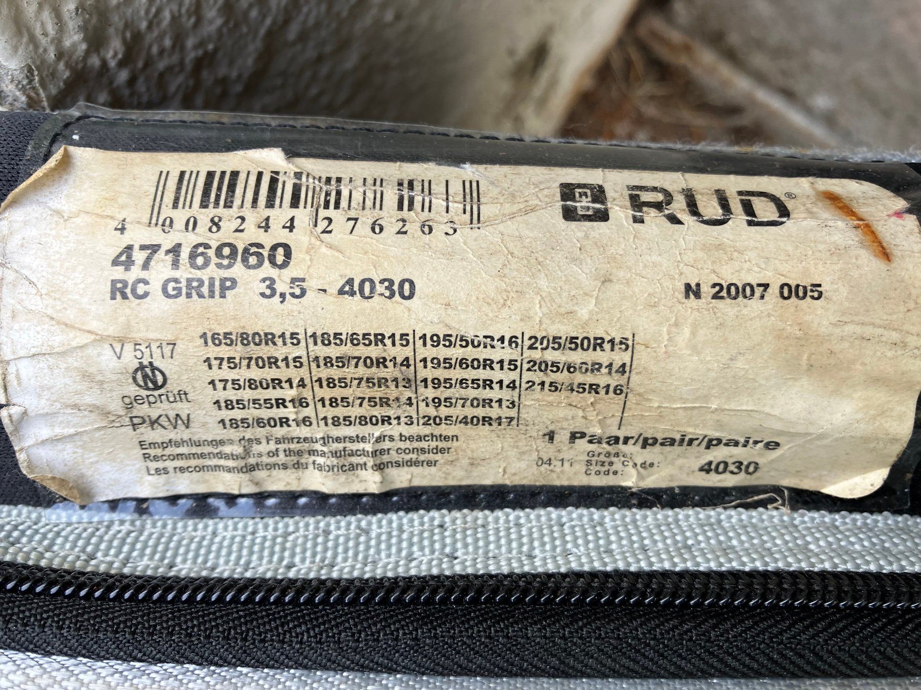 Rud Catene da neve: Schneekette RUDcompactGRID 4030 – Nuovo (secondo la descrizione) da Zürich venduto da rol_r5rx 1