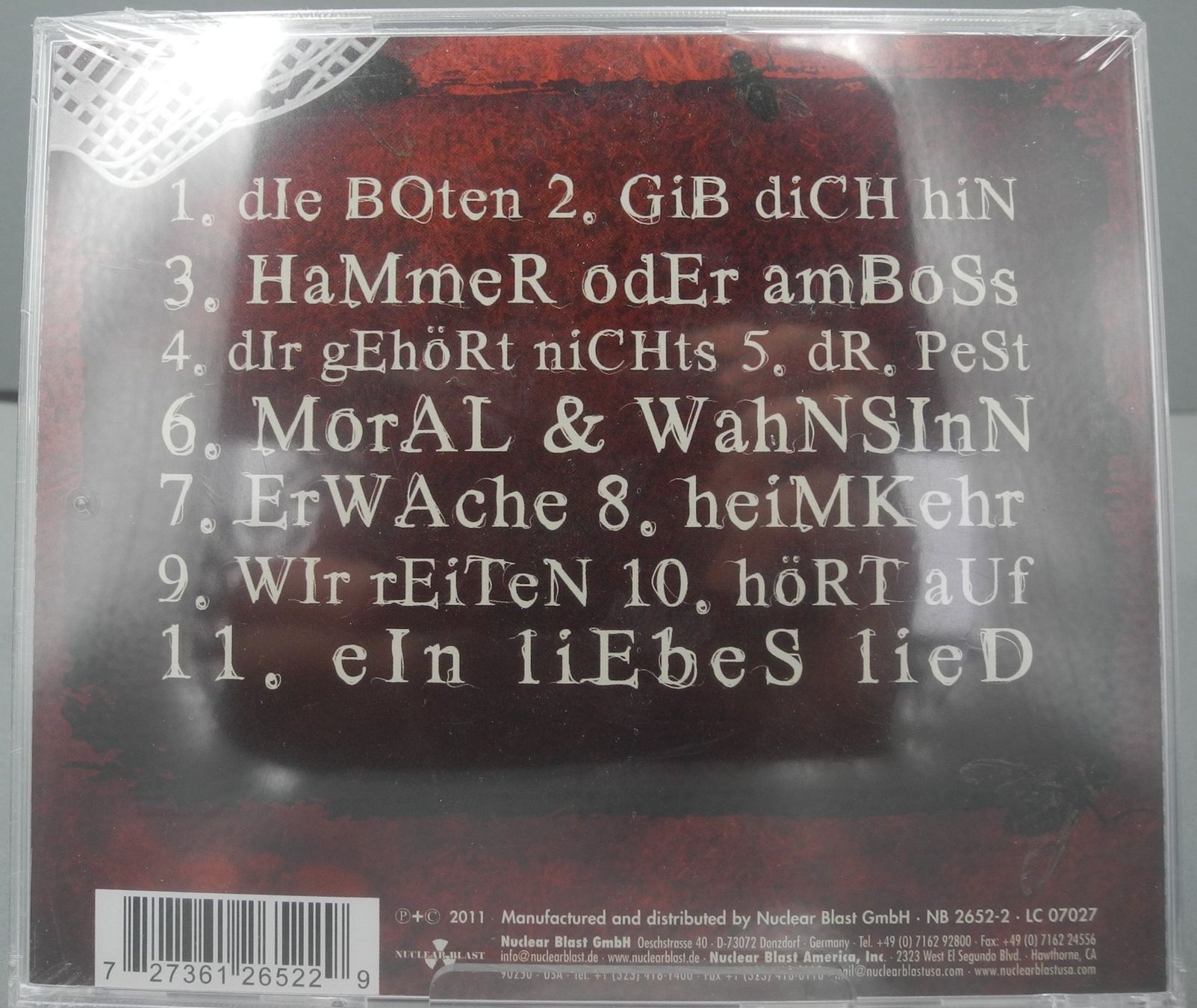 CD: 2 CD's Die Apokalyptischen Reiter, Nr. 722 – Nuovo e nell'imballaggio originale da Kottwil venduto da Crazyrolf 2