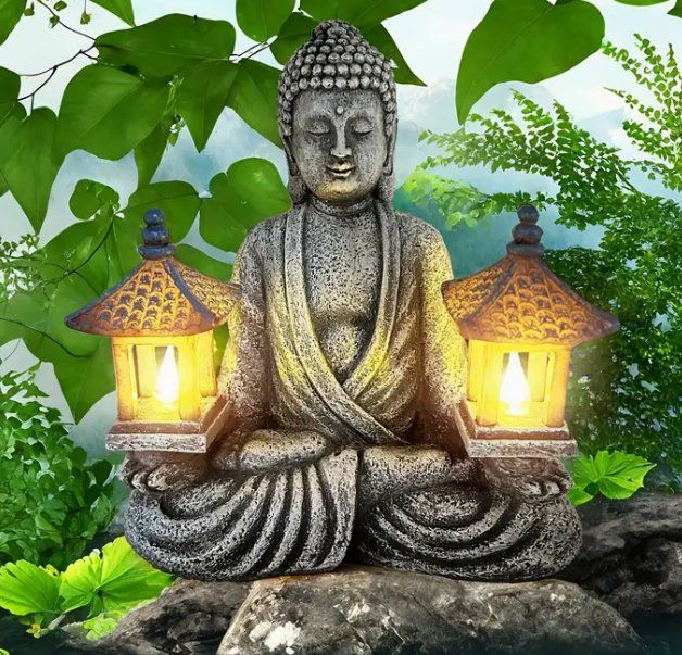 Statuette: Buddha – Nuovo e nell'imballaggio originale da Amriswil venduto da Renatotiger 3