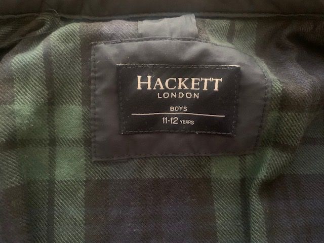 Jacken: HACKETT Navy Quilted Padded Jacket. Grösse 11-12 Jahre – Gebraucht aus Zürich von lilizurich 3