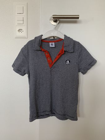 Poloshirt Gr. 114 Petit Bateau