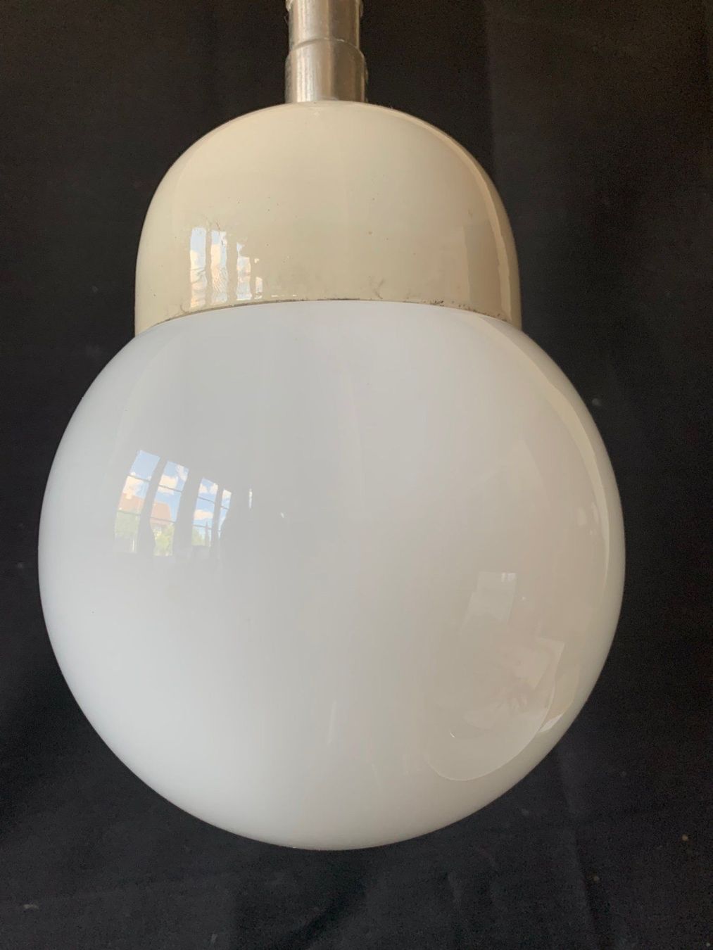 Kronleuchter & Deckenlampen: Eine alte Kugelleuchte Deckenlampe, Opalglas Deckenleuchte – Gebraucht aus Wallisellen von zappenduster 3