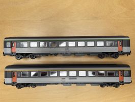 2 Roco Personenwagen SNCF H0 GS