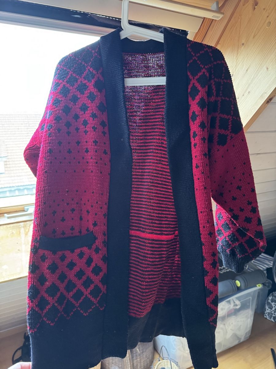 Giacche: Strickjacke rot – Usato da Bettlach venduto da valishop 1
