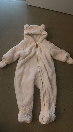 Teddy Overall Rosa Grösse 68